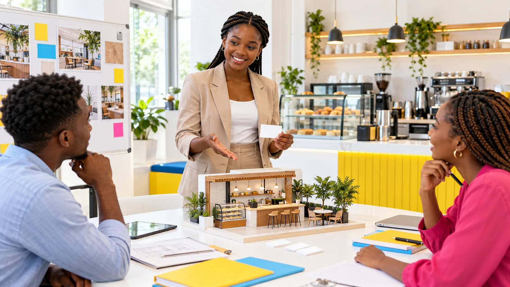 Students exploring Hospitality Entrepreneurship at KENCID